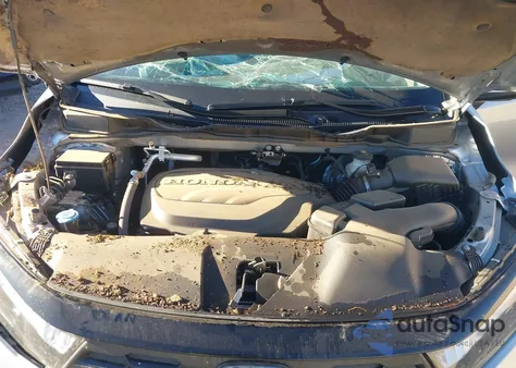 2025 Honda Odyssey Ex-L z USA, uszkodzony, nr VIN 5FNRL6H61SB038822